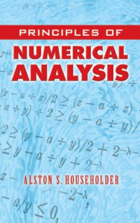Alston S. Householder — Principles of numerical analysis