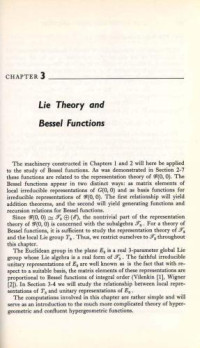 Willard Miller, — Lie Theory and Special Functions