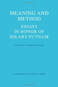 George Boolos — Meaning and Method: Essays in Honor of Hilary Putnam