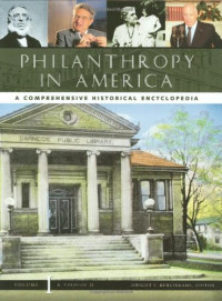 Dwight Burlingame — Philanthropy in America: A Comprehensive Historical Encyclopedia (3 vol set)