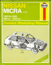 Colin Brown — Nissan Micra Owner's Workshop Manual