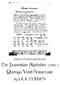 J. R. R. Tolkien — Parma Eldalamberon