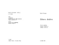 Erich Fromm — Zdravo društvo
