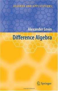 Alexander Levin — Difference Algebra