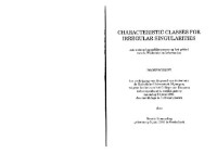 Sommeling R. — Characteristic classes for irregular singularities in diff. algebra (phd thesis 1993)