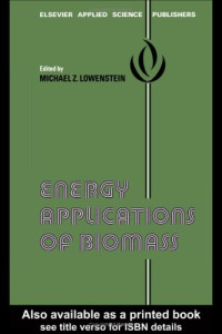 M.Z. Lowenstein — Energy application of biomass