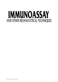 Van Emon J. — Immunoassay and Other Bioanalytical Techniques