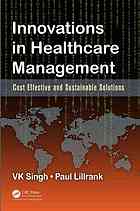Singh, Vijai Kumar — Innovations in Healthcare Management: Cost-Effective and Sustainable Solutions