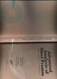 Wai-Fah Chen, Shouji Toma — advanced analysis of steel frames