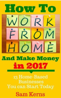 Sam Kerns — How to Work From Home and Make Money in 2017: 13 Proven Home-Based Businesses You Can Start Today