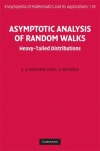 A.A. Borovkov, K.A. Borovkov; O.B. Borovkova (Translator) — Asymptotic Analysis of Random Walks: Heavy-Tailed Distributions