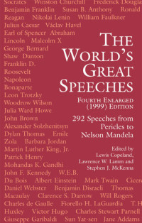 Lewis Copeland — The World's Great Speeches