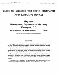 Kurt Saxon — Guide to Selected Viet Cong Equipment And Explosive Devices - Viet Cong Boobytraps - AP 381-11 [Saxon Kurt. Poor Man's James Bond v. 4 c.89-103]
