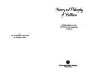 Sheo Kumar Singh — History and philosophy of Buddhism: Based mainly on Pali canonical and exegetical literature
