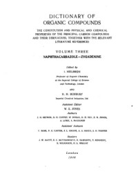 Heilbron I., Bunbury H.M. (eds.) — Dictionary of organic compounds. - Naphthacarbazole - zyoadenine