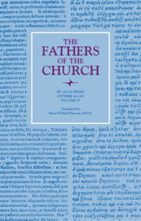 Saint Augustine — Letters, Vol. 4 Saint Augustine