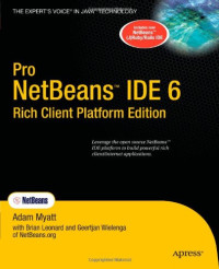Adam Myatt — Pro Netbeans IDE 6 Rich Client Platform Edition