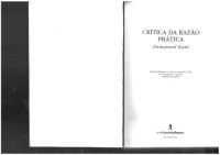Immanuel Kant — Crítica da Razão Prática