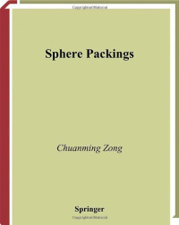 Chuanming Zong, John Talbot — Sphere Packings