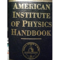 American Institute of Physics, American Institute of Physics, Dwight E. Gray — American Institute of Physics Handbook
