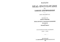 August Fr. Pauly, Georg Wissowa, Wilhelm Kroll — Paulys Realencyclopadie der classischen Altertumswissenschaft: neue Bearbeitung, Bd.11 1 : Katakoikoi - Komodie: Bd XI, Hbd XI,1