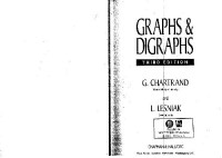 Chartrand G., Lesniak L. — Graphs and Digraphs