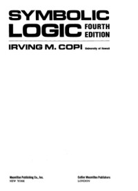 Irving M. Copi — Symbolic Logic