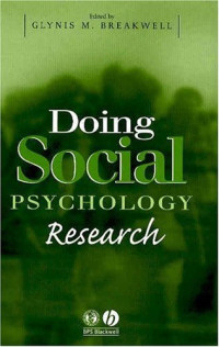 Glynis M. Breakwell — Doing Social Psychology Research