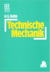 Hans Georg Hahn — Technische Mechanik