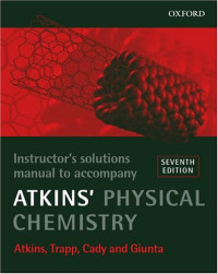 P. W. Atkins — Instructor's Solutions Manual to Accompany Atkins' Physical Chemistry