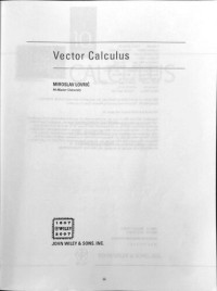 Miroslav Lovric — Vector Calculus