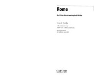 Amanda Claridge — Rome. An Oxford Archaeological Guide