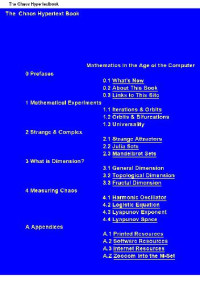 Elert G. — The Chaos Hypertextbook