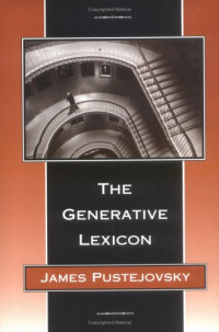 James Pustejovsky — The Generative Lexicon