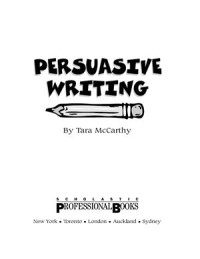 McCarthy Tara. — Persuasive Writing