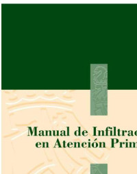 Sanfélix Genovés, José — Manual de infiltraciones en atención primaria