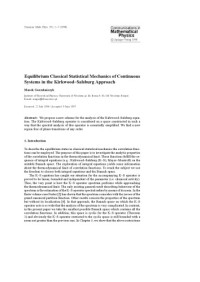 A. Jaffe (Chief Editor) — Communications in Mathematical Physics - Volume 192