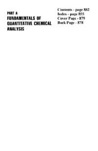 Jeffery G., Bassett J.(ed.), et al. — Vogel's Textbook of Quantitative Chemical Analysis(906)
