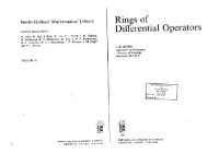 Jan-Erik Bjork — Rings of differential operators