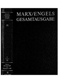 Karl Marx, Friedrich Engels — Marx-Engels Gesamtausgabe : Werke, Artikel, Entwürfe Oktober 1859 bis Dezember 1860
