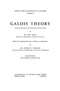 Emil Artin — Galois Theory (Second Edition)