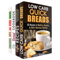 Morgan, Sherry; Meyers, Jessica — Coffee with Bread Box Set 4 in 1: Homemade Delicious Recipes of Muffins, Donuts, and Crackers Perfect for Your Coffee Break!