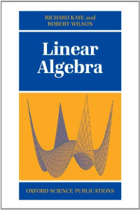 Richard Kaye, Robert Wilson — Linear algebra