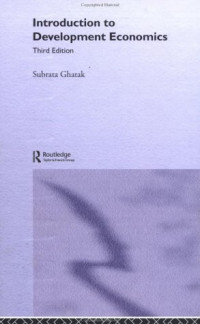 Subrata Ghatak — Introduction to Development Economics