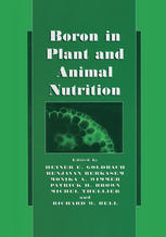 Michel Thellier, Arlette Chevallier, Isabelle His, Michael Jarvis, Mark A. Lovell (auth.), Heiner E. Goldbach, Patrick H. Brown, Benjavan Rerkasem, Michel Thellier, Monika A. Wimmer, Richard W. Bell (eds.) — Boron in Plant and Animal Nutrition