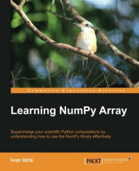 it-ebooks — NumPy 数组学习手册（初译）