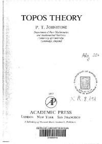 P.T. Johnstone — Topos Theory