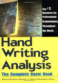 Karen Amend, Mary S. Ruiz — Handwriting Analysis