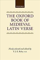 E. J. F. Raby — The Oxford Book of Medieval Latin Verse