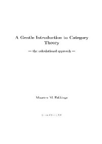 Fokkinga M.M. — A gentle introduction to category theory. The calculational approach